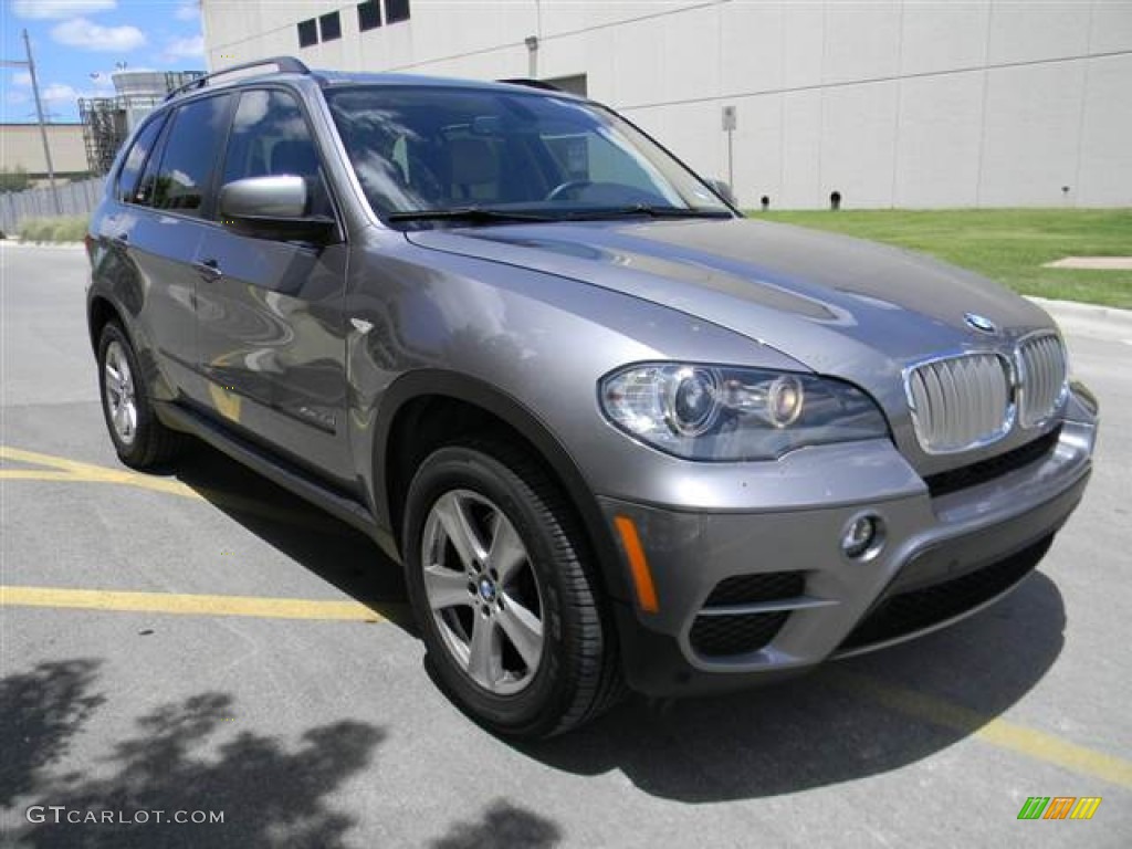 Space Gray Metallic 2011 BMW X5 xDrive 35d Exterior Photo #68542663