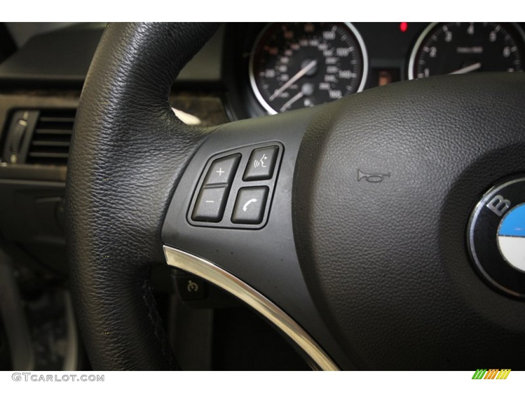 2009 3 Series 328i Coupe - Titanium Silver Metallic / Black photo #26