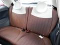 Pelle Marrone/Avorio (Brown/Ivory) Rear Seat Photo for 2012 Fiat 500 #68543515
