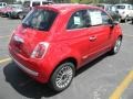 2012 Rosso Brillante (Red) Fiat 500 Lounge  photo #4