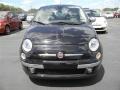 2012 Nero (Black) Fiat 500 Lounge  photo #2