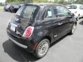 2012 Nero (Black) Fiat 500 Lounge  photo #4