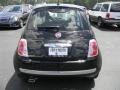 2012 Nero (Black) Fiat 500 Lounge  photo #5