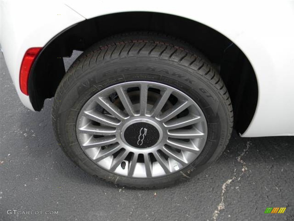 2012 Fiat 500 Lounge Wheel Photo #68543875