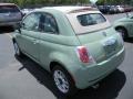 2012 Verde Chiaro (Light Green) Fiat 500 c cabrio Pop  photo #5