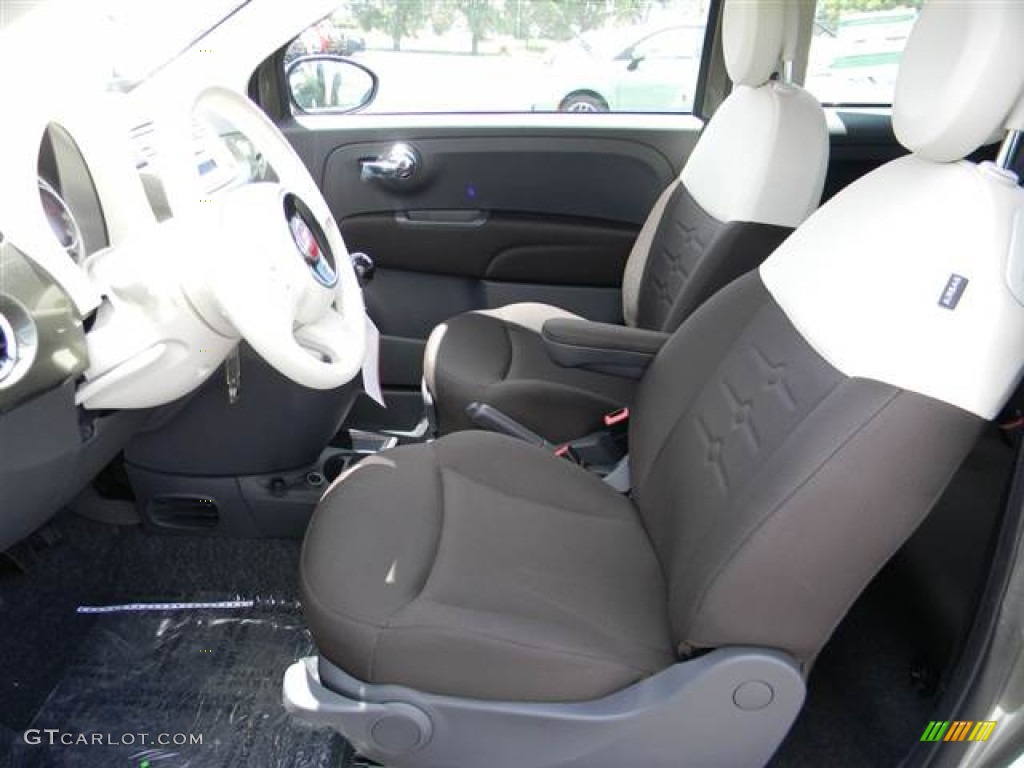 2012 Fiat 500 c cabrio Pop Front Seat Photo #68544232