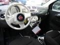 2012 Fiat 500 Tessuto Marrone/Avorio (Brown/Ivory) Interior Dashboard Photo