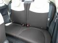 2012 Fiat 500 Tessuto Marrone/Avorio (Brown/Ivory) Interior Rear Seat Photo