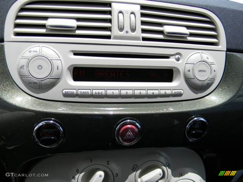 2012 Fiat 500 c cabrio Pop Audio System Photo #68544259