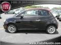 2012 Nero (Black) Fiat 500 c cabrio Pop  photo #1