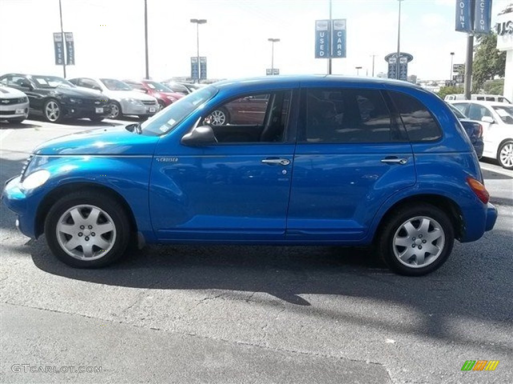 2005 PT Cruiser Limited - Electric Blue Pearl / Dark Slate Gray photo #6