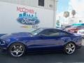 2013 Deep Impact Blue Metallic Ford Mustang Roush Stage 1 Coupe  photo #2
