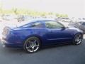 Deep Impact Blue Metallic 2013 Ford Mustang Roush Stage 1 Coupe Exterior