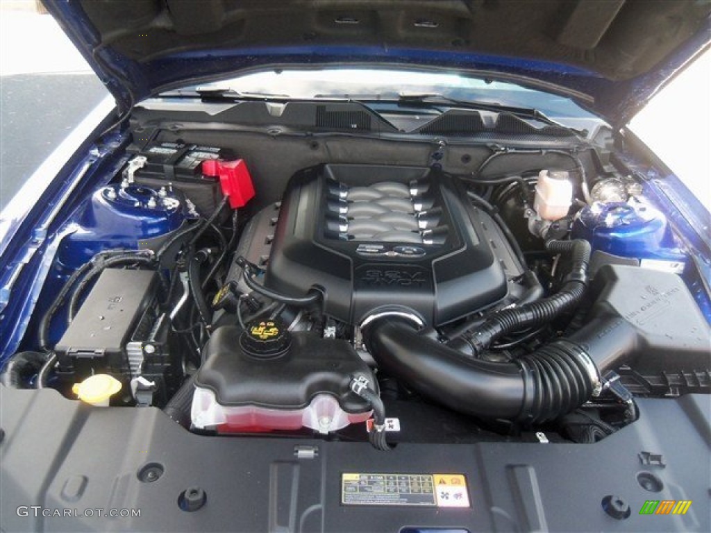 2013 Ford Mustang Roush Stage 1 Coupe 5.0 Liter DOHC 32-Valve Ti-VCT V8 Engine Photo #68545231