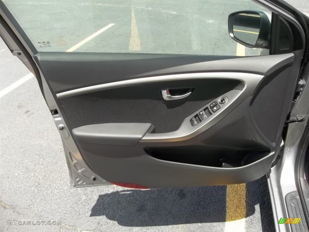 2013 Hyundai Elantra GT Black Door Panel Photo #68545906