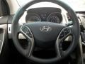 Black Steering Wheel Photo for 2013 Hyundai Elantra #68545924