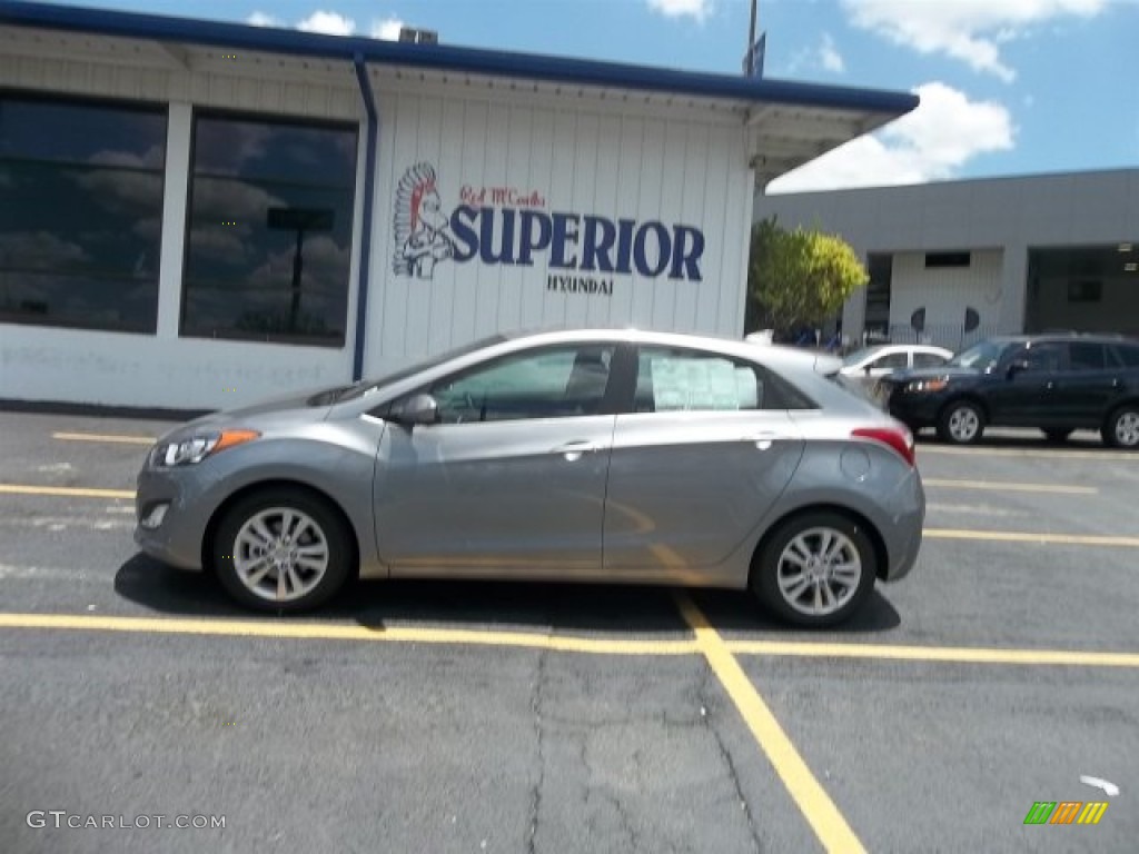 2013 Elantra GT - Titanium Gray Metallic / Black photo #2