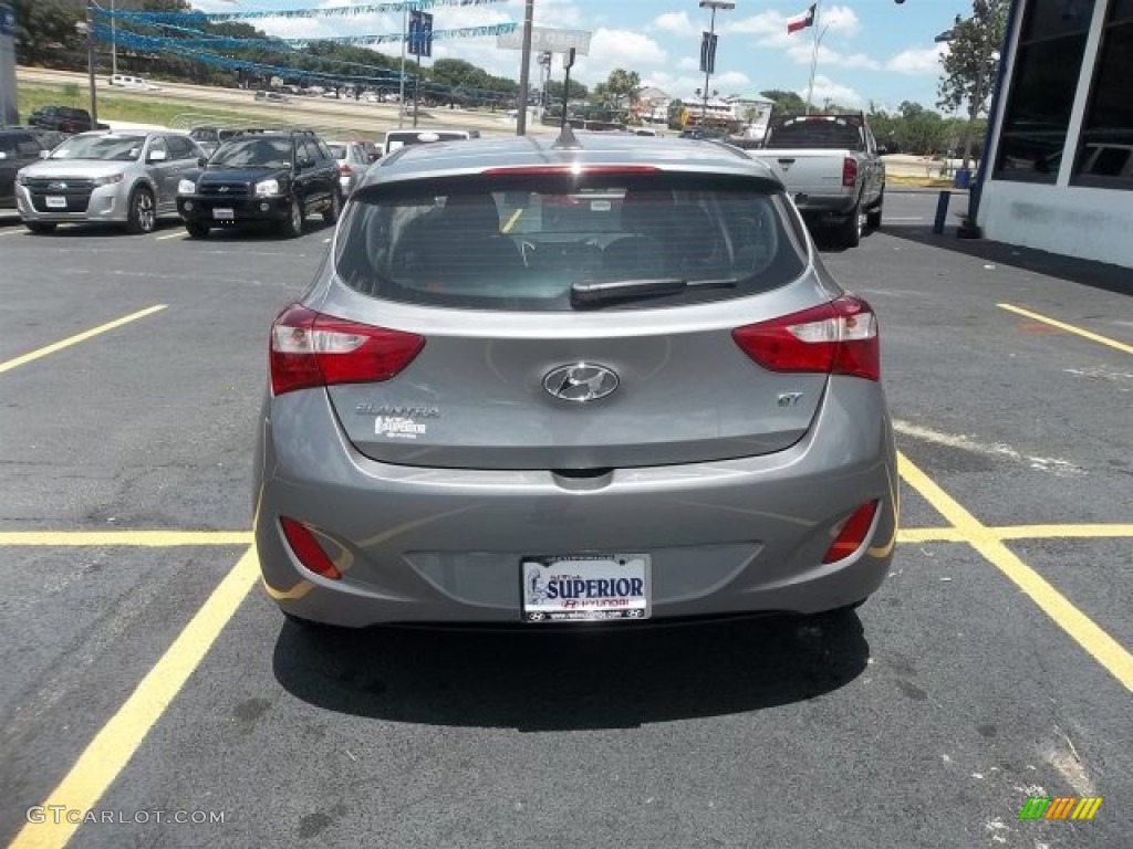 2013 Elantra GT - Titanium Gray Metallic / Black photo #3
