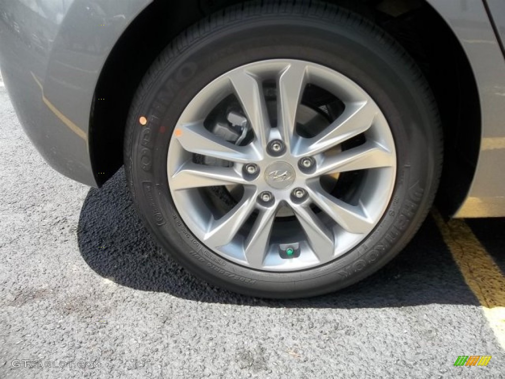 2013 Elantra GT - Titanium Gray Metallic / Black photo #7