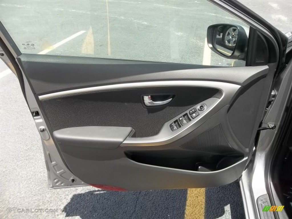 2013 Elantra GT - Titanium Gray Metallic / Black photo #11