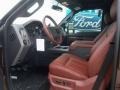 Chaparral Leather Interior Photo for 2012 Ford F350 Super Duty #68546893