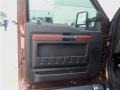 Chaparral Leather Door Panel Photo for 2012 Ford F350 Super Duty #68546902
