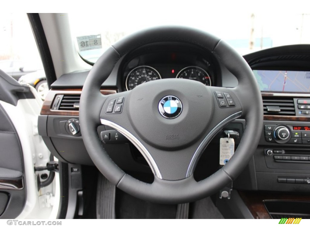 2011 3 Series 328i xDrive Coupe - Alpine White / Black photo #14