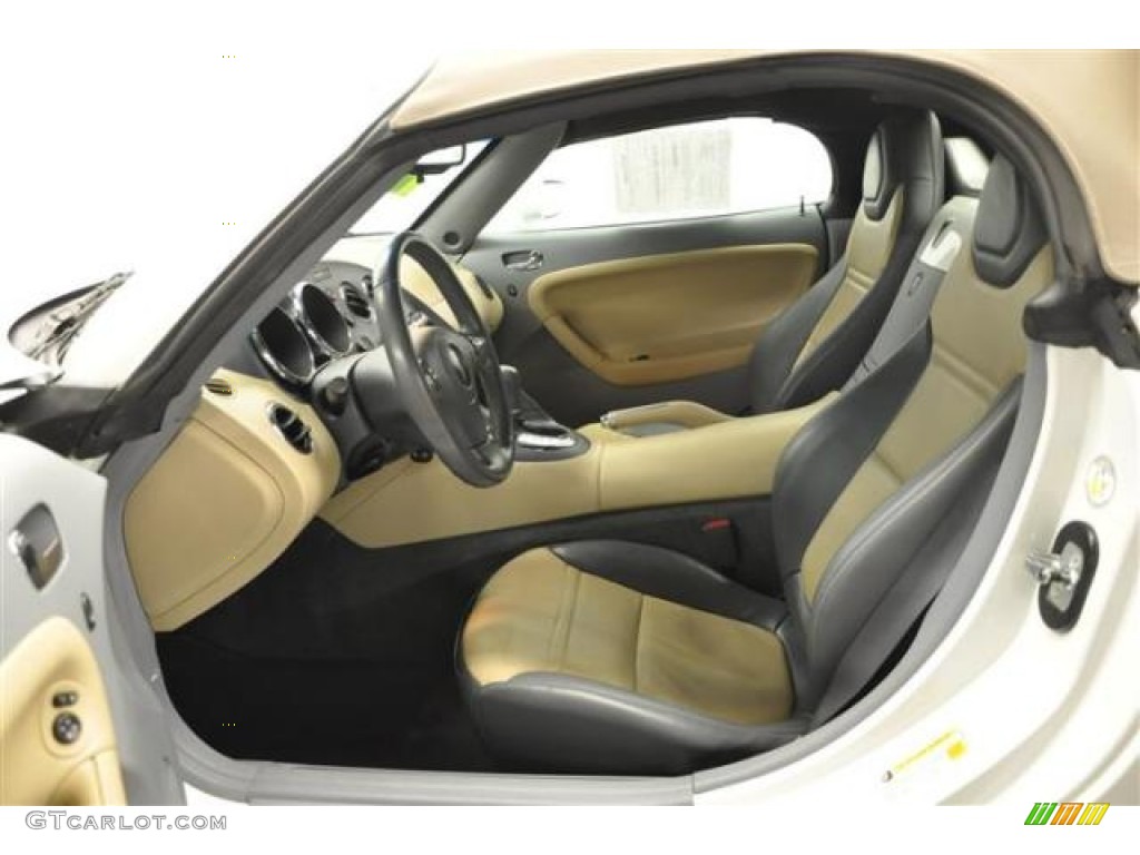 Steel/Sand Interior 2007 Pontiac Solstice Roadster Photo #68547622