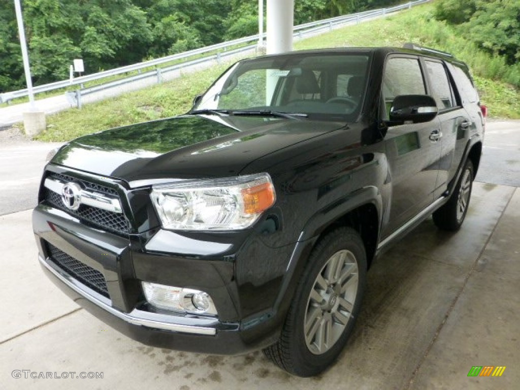 2012 4Runner Limited 4x4 - Black / Black Leather photo #5