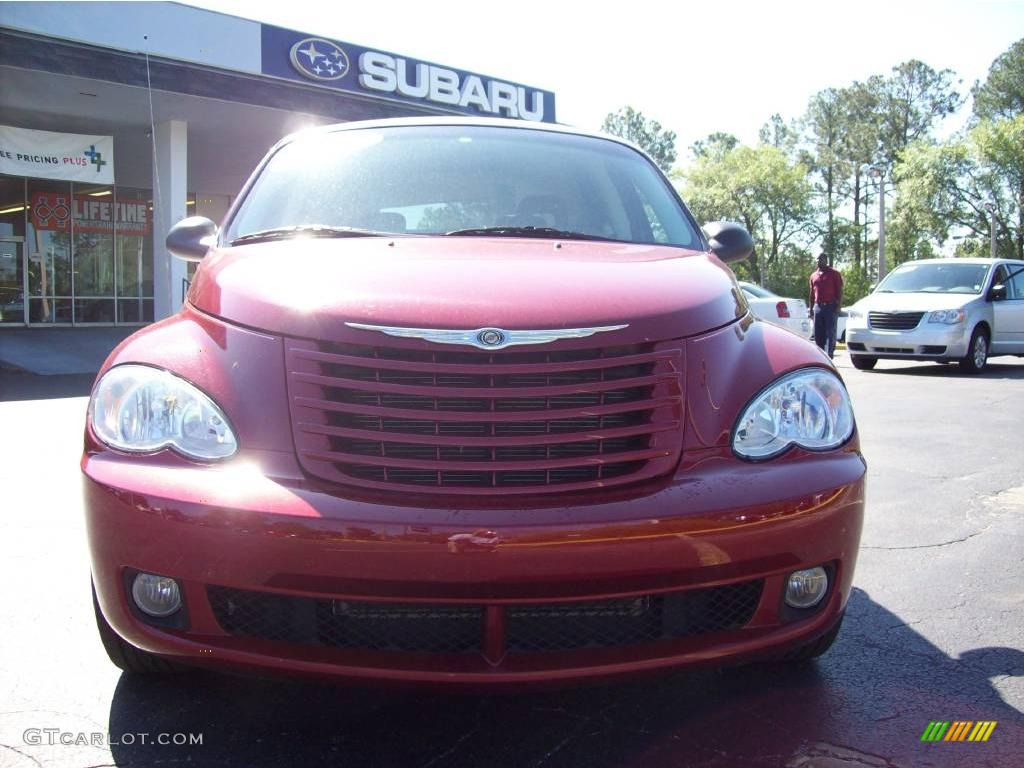 2008 PT Cruiser Touring - Inferno Red Crystal Pearl / Pastel Slate Gray photo #1