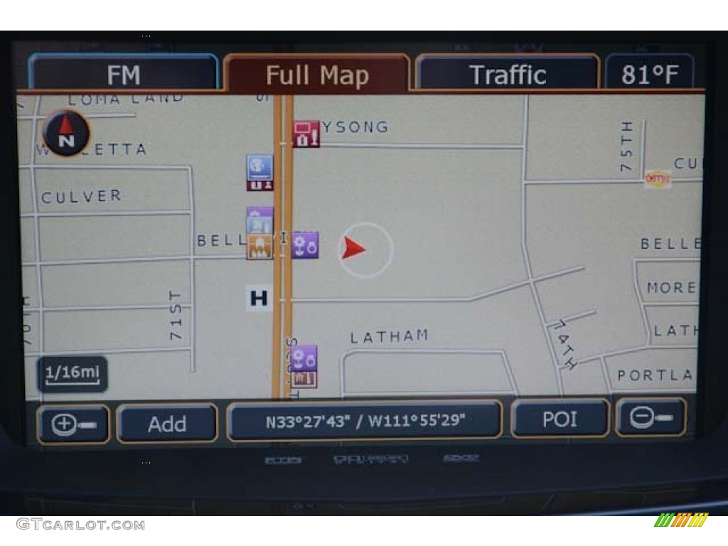 2011 Cadillac CTS -V Sedan Navigation Photo #68548885
