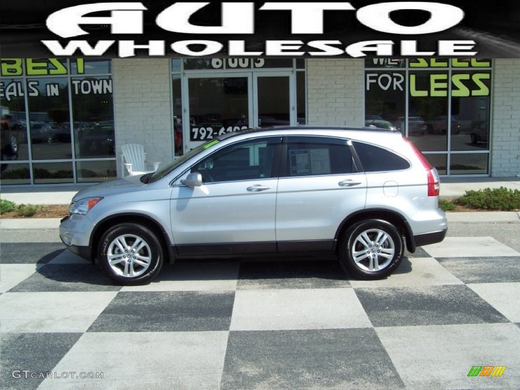 Alabaster Silver Metallic Honda CR-V