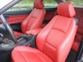 Coral Red/Black Front Seat Photo for 2007 BMW 3 Series #68549281