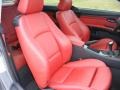 Coral Red/Black Front Seat Photo for 2007 BMW 3 Series #68549290