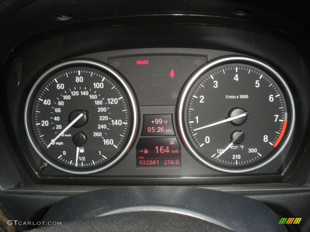 2007 BMW 3 Series 335i Coupe Gauges Photo #68549314