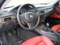 Coral Red/Black Dashboard Photo for 2007 BMW 3 Series #68549374