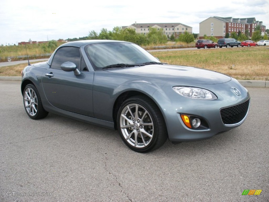 2011 MX-5 Miata Special Edition Hard Top Roadster - Dolphin Gray Mica / Limited Edition Gray photo #6