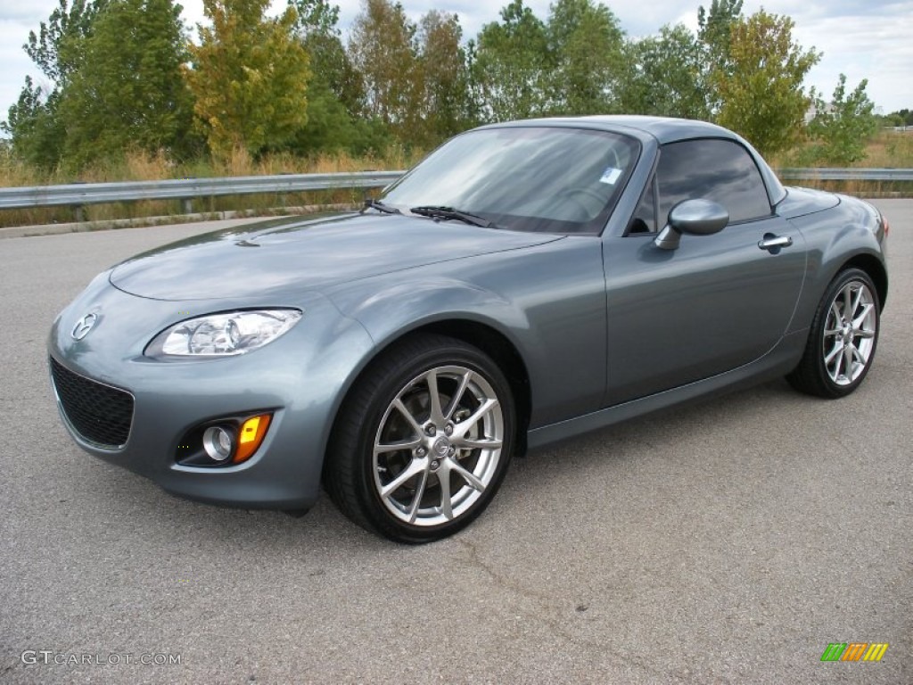 2011 MX-5 Miata Special Edition Hard Top Roadster - Dolphin Gray Mica / Limited Edition Gray photo #8
