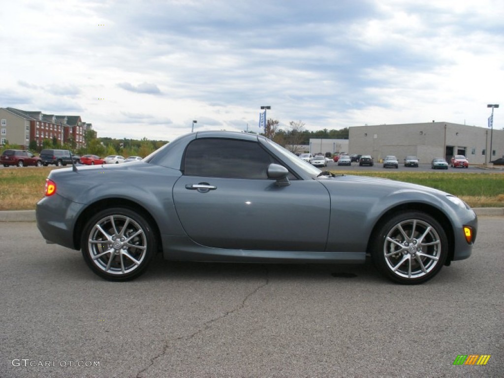 2011 MX-5 Miata Special Edition Hard Top Roadster - Dolphin Gray Mica / Limited Edition Gray photo #10
