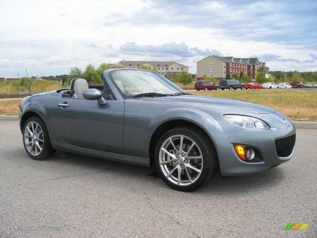 2011 MX-5 Miata Special Edition Hard Top Roadster - Dolphin Gray Mica / Limited Edition Gray photo #12