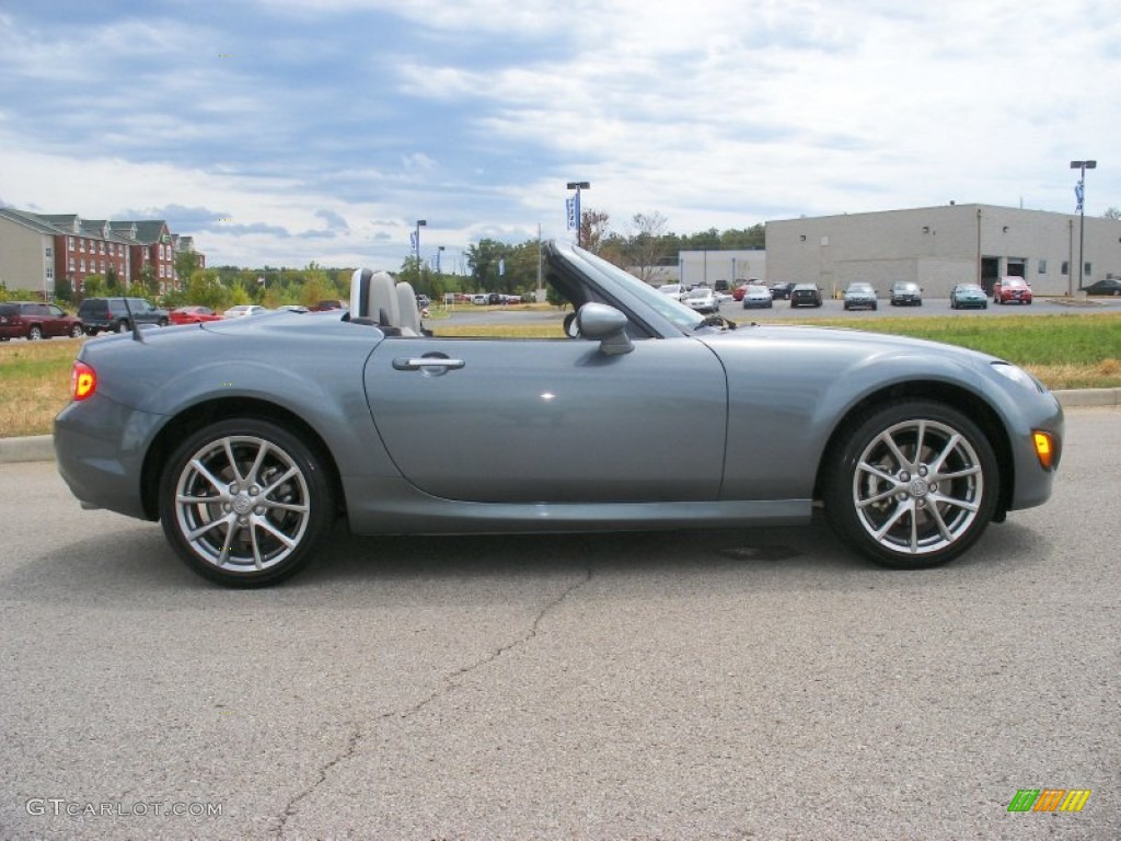 2011 MX-5 Miata Special Edition Hard Top Roadster - Dolphin Gray Mica / Limited Edition Gray photo #13