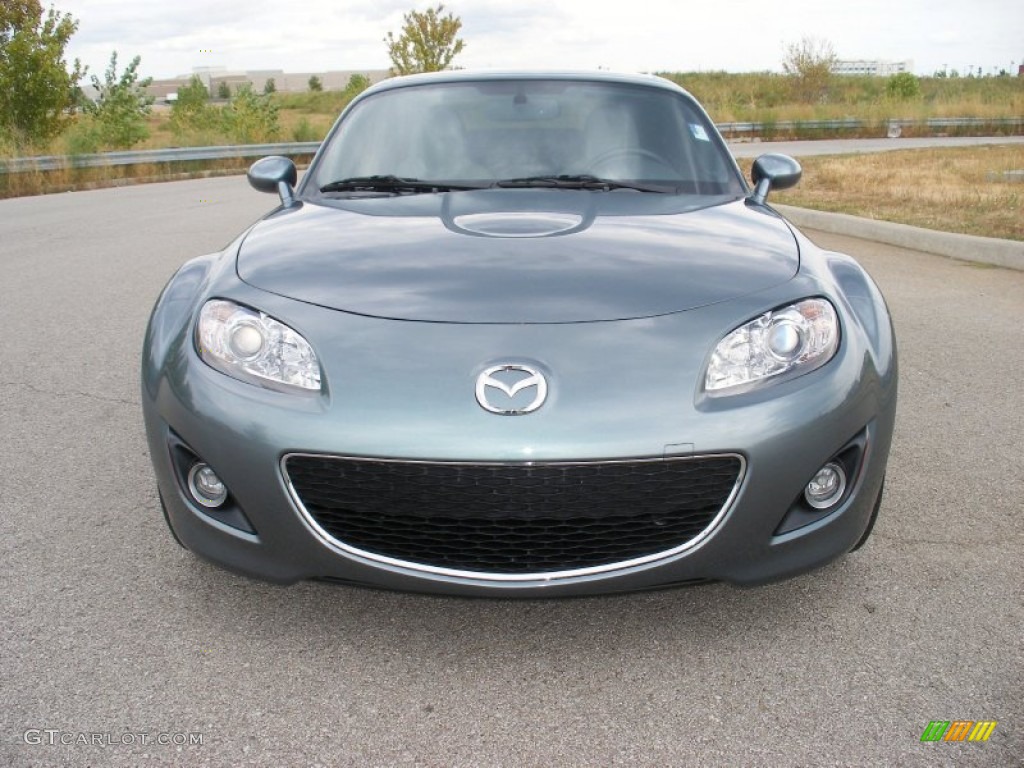 2011 MX-5 Miata Special Edition Hard Top Roadster - Dolphin Gray Mica / Limited Edition Gray photo #14