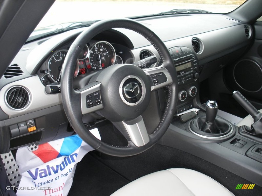 Limited Edition Gray Interior 2011 Mazda MX-5 Miata Special Edition Hard Top Roadster Photo #68549843
