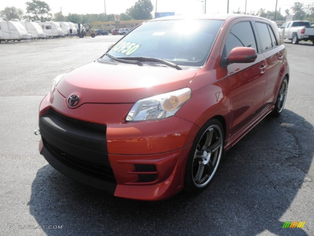 2008 xD Release Series 1.0 - Hot Lava Orange / Charcoal Gray/Lava Orange photo #3