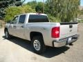 2007 Silver Birch Metallic Chevrolet Silverado 1500 LT Crew Cab 4x4  photo #4