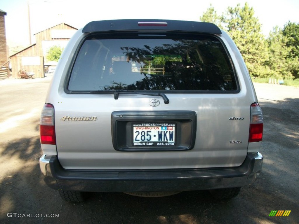 1999 4Runner 4x4 - Millennium Silver Metallic / Oak photo #3