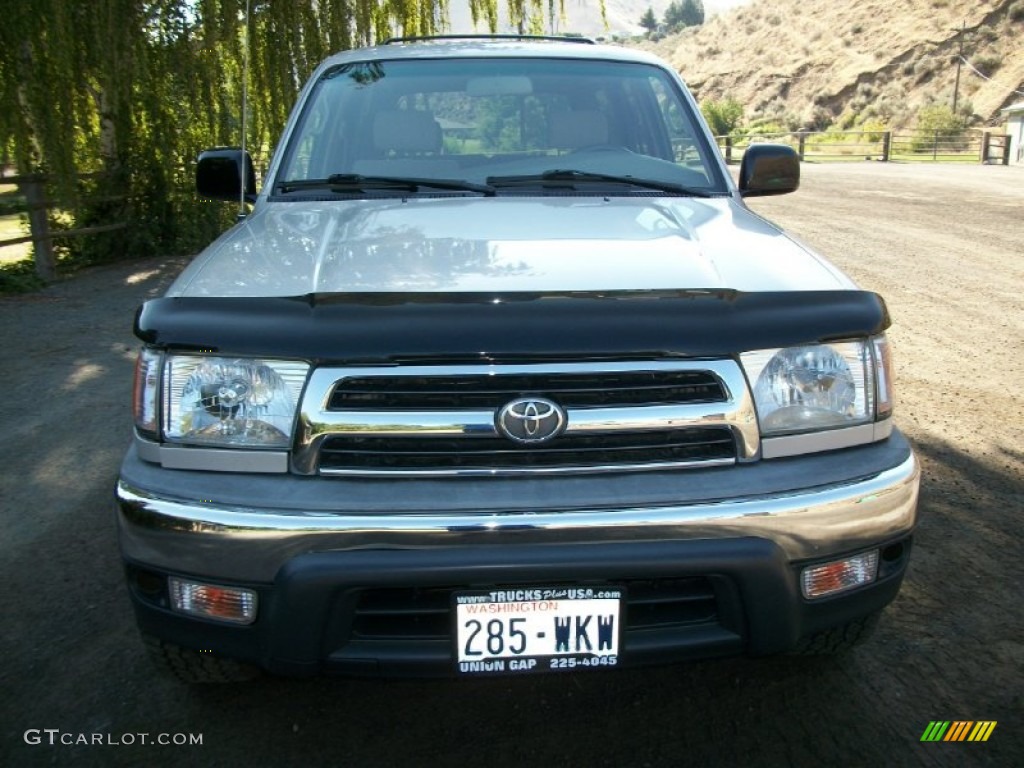 1999 4Runner 4x4 - Millennium Silver Metallic / Oak photo #6