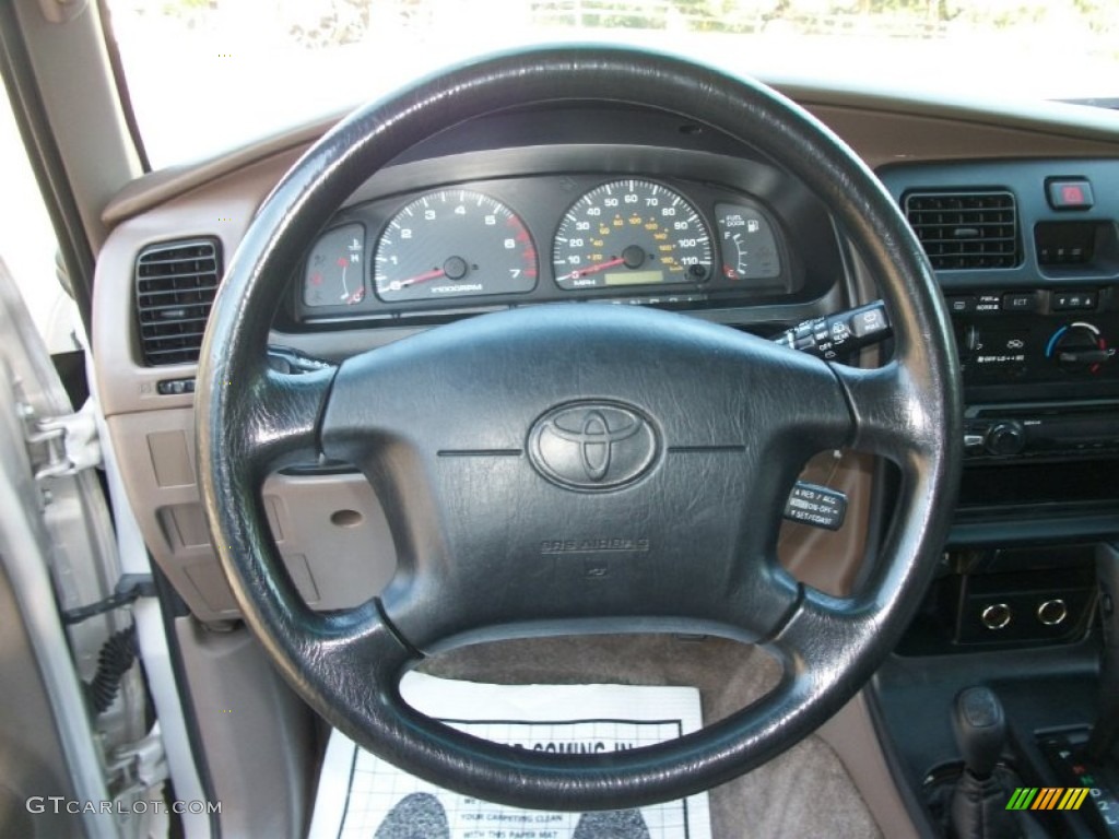 1999 4Runner 4x4 - Millennium Silver Metallic / Oak photo #12