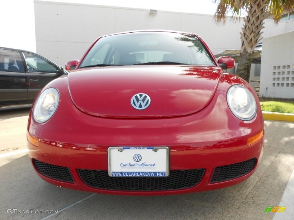 2009 New Beetle 2.5 Coupe - Salsa Red / Black photo #2