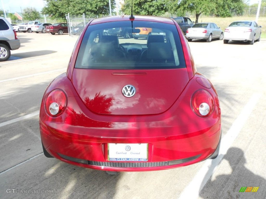 2009 New Beetle 2.5 Coupe - Salsa Red / Black photo #6